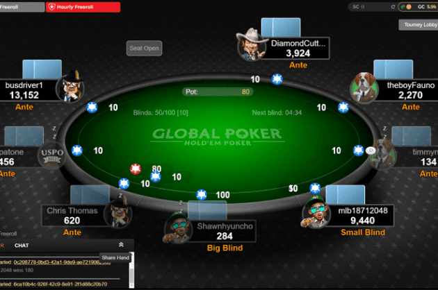 global poker website
